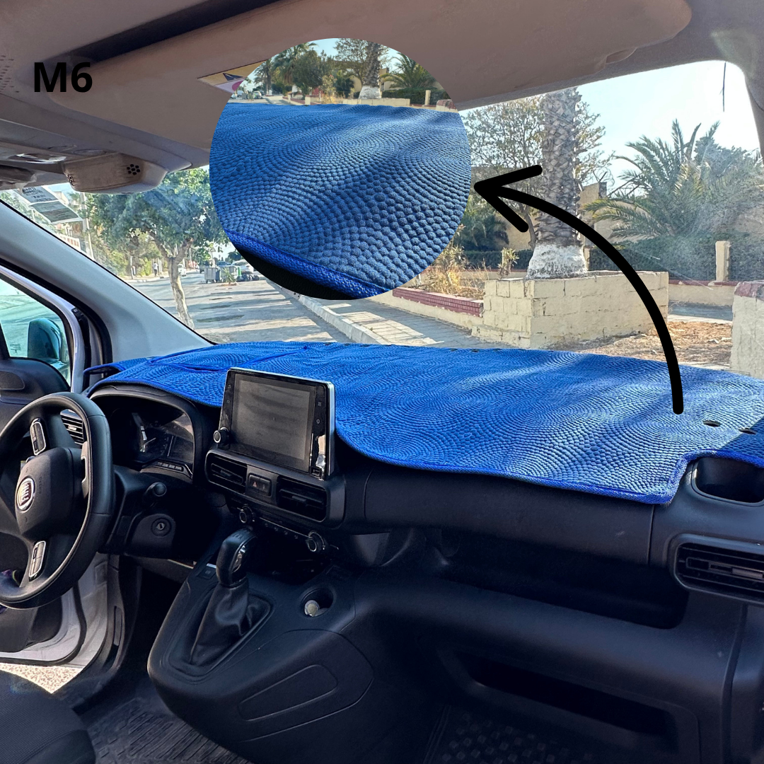 fiat doblo / peugeot partner / citroen berlingo 2023 + غطاء تابلوه مخملي فاخر لسيارة – حماية وأناقة راقية 🚗✨